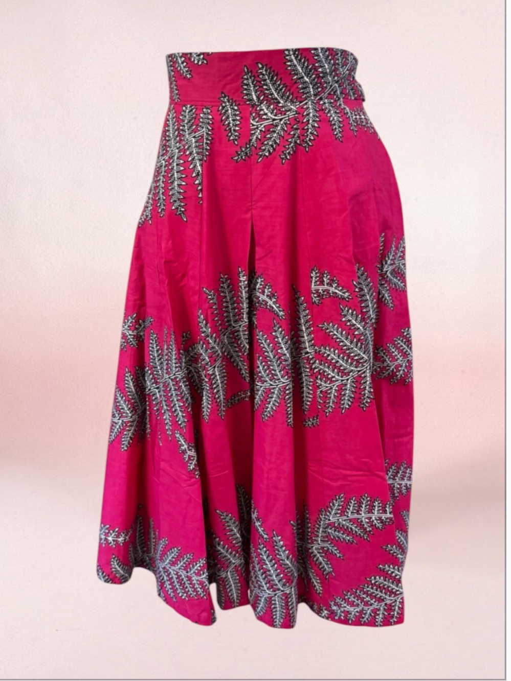 FRANCIS + BENEDICT Cotton Print Skirt Size XS